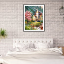 Diamond Painting 5D Full Round Drill Mosaic DIY Countryside Scenery Ornament Kit