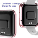 Anti-Scratch Watch Housing Cover for Redmi Watch 2 Screen Protector (Pink) Newly