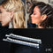 Style Shiny Metal Barrette Rhinestones Hairpins  Crystal Hairgrip Hair Clips