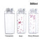 Water Drinking Transparent Milk Box Sport Water Bottle Drinking Cup Drink Jug