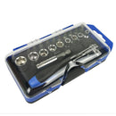 23pcs Sleeve Screwdriver Ratchet Wrench Socket Spanner Drill Repair Tool Newly