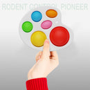 Children Colorful Exercise Board Early Education Baby Rattle Puzzle Toys Gift
