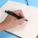 High Hardness Metal Ballpoint Pen Outdoor School Office Supplies (Black)