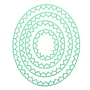 4pcs Metal Cutting Dies Stencil for DIY Scrapbooking Photo (Elliptical Love