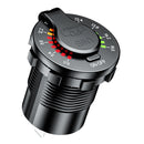 Car USB Charger QC3.0 + PD USB Type C Socket with On/Off Switch + Terminals