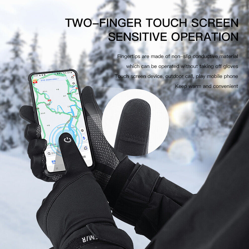 Winter Outdoor Sports Ski Running Cycling Glove Touch Screen Full Finger Gloves