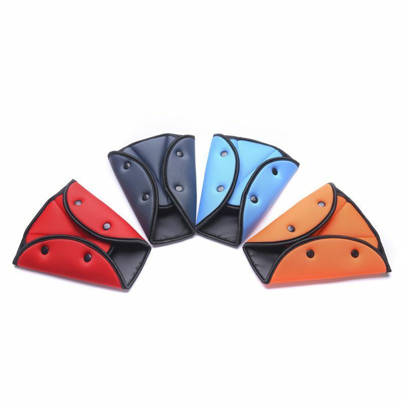 Universal Car Safe Seat Belt Cover Soft Adjustable Children Safety Belt Fixer