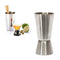 Steel Double Single Shot Measure Jigger Spirit Bar Cocktail Best