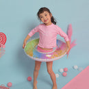 Inflatable Swimming Sequins Rings Float Water Pool Party Swim Circle (70) Newly