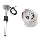 #A 0-190ohm Digital Fuel Gauge Ip67 Waterproof for RV Digital Water Level Indica