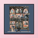 11CT Witchcraft Still Life Full Cross Stitch Print Embroidery Kit Needlework Art