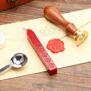 Retro Sealing Wax Stick for Wedding Invitation Seal Stamp Bar (Burgundy)