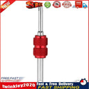 Aluminum Alloy Car A/C Air Conditioning Valve Core Remover Wrench (Red) Newly
