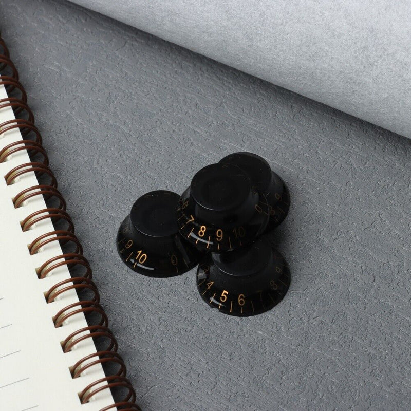 Electric Guitar Speed Control Tone Volume Knobs Hat Shape Knob For Les Paul LP