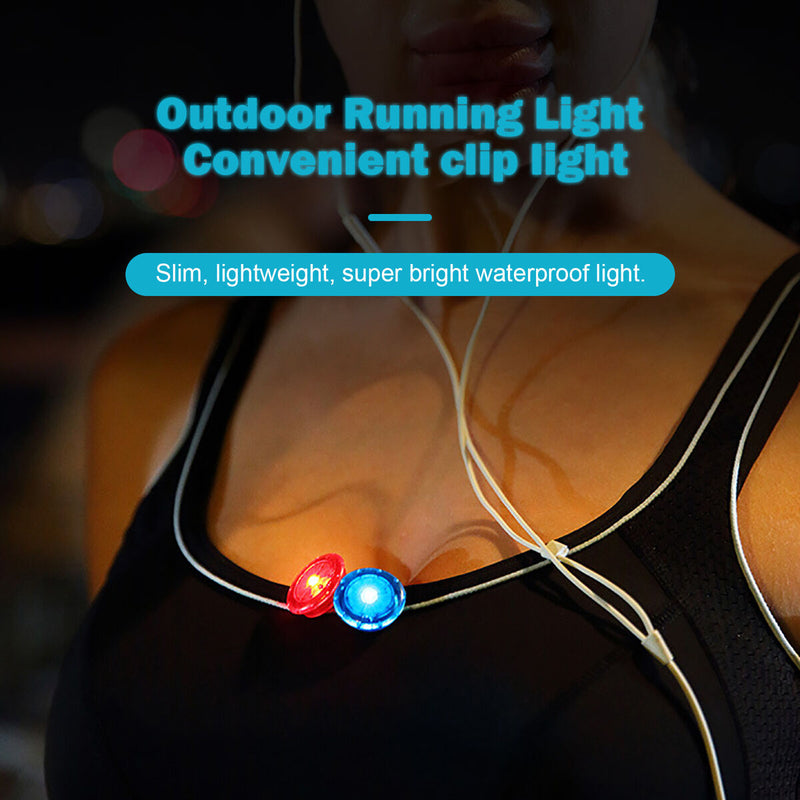 Running Lights 6 Pieces Running Gear for Night Running Hiking Outdoor Adventure
