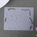 Christmas Penguin Boy Joint DIY Scrapbook Embossing Craft Cutting Die-171045