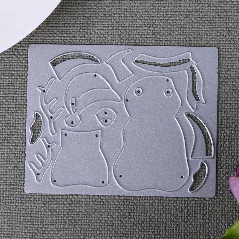 Christmas Penguin Boy Joint DIY Scrapbook Embossing Craft Cutting Die-171045