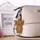 4pcs DIY Bear Full Drill Special Shaped Diamond Painting Keychains Pendant Newly
