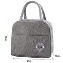 Outdoor Picnic Lunch Insulation Bags Bento Thermal Bag for Office Work School