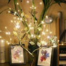 30x50cm LED Night Light Mini Tree Copper Wire Garland Children Bedroom Lamp