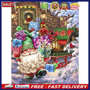 5D DIY Cartoon Gnome Full Round Diamond Painting Wall Decor Rhinestone Art De