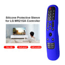 Anti-Slip Case Smart TV Remote Control Cover for LG MR21GA/MR21GC (Blue)