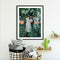 Oil Paint By Numbers Picture DIY Painting Woman Lantern Acrylic Paint Decor