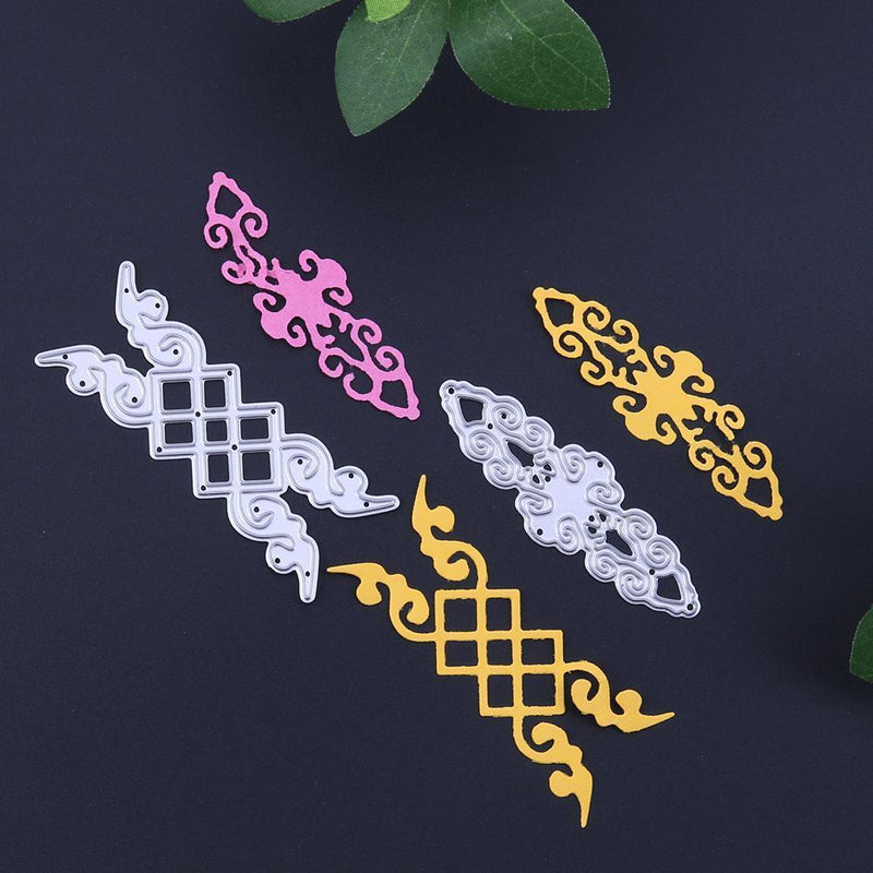 Thread Ornamental Design DIY Metal Stencil Scrapbook Craft Cutting Die