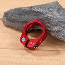 1pc MTB Cycling Seat Tube Clip Bike Release Seatpost Clamp (28.6mm Red)