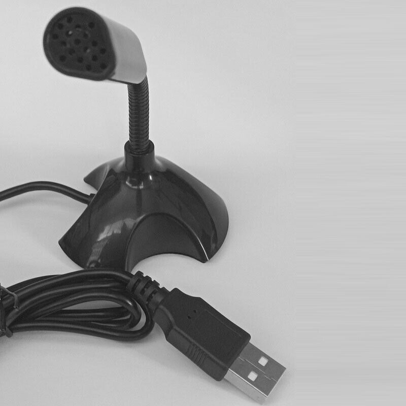 USB Microphone for Laptop Computer Singing Gaming Streaming Stand Mic