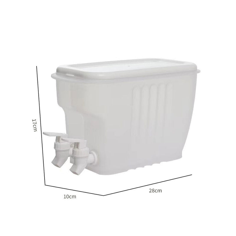 Fridge Water Dispenser with Tap for Lemonade Teas Juices Lemon Water Jug Newly