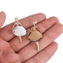 Jewelry Ballet Girl Pin Crystal Badge Clothes Accessories Dancing Girl Brooches