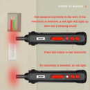 USB Rechargeable Manual Electric Screwdriver with LED Light