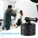 60min 120min 360 Degree Rotating Photo Tripod Delay Stabilizer Tilt Head Timer