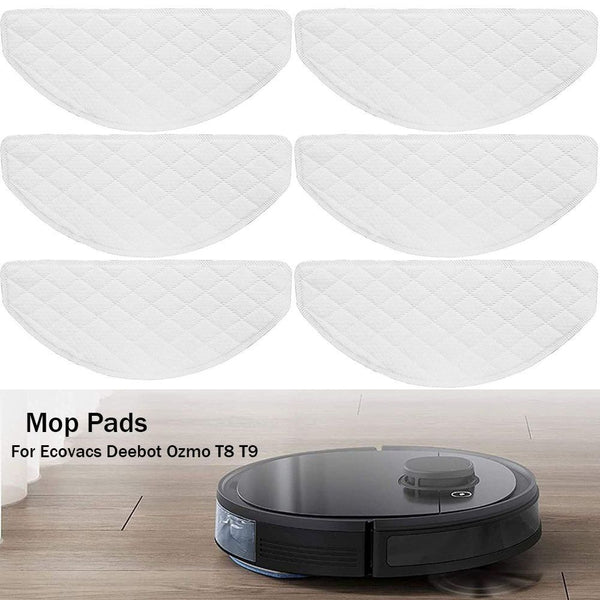 Washable Reusable Mop Pads Mopping Pads Mop Cloth Cleaning Robot Mop Rags