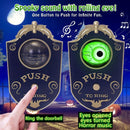 Halloween Eyeball Talking Light Up Doorbell Spooky Decor For Haunted House`