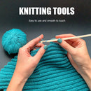 9pcs Knitting Needles Crochet Hooks Weave Set Yarn Knit Hook Tools 4.0-10.0mm