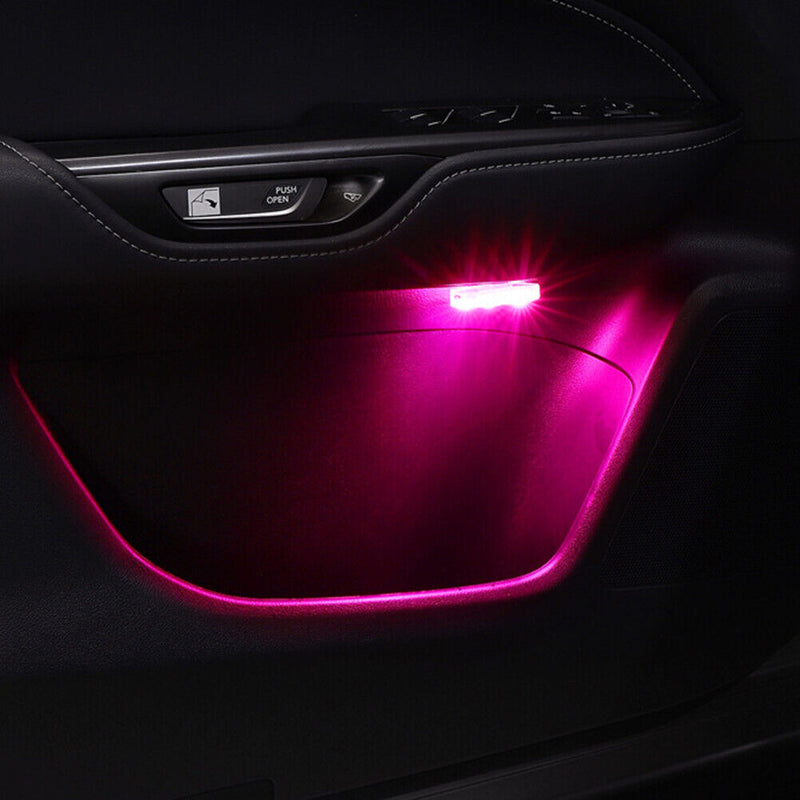 Romantic LED Car Interior Night Reading Lights Touch Control Atmosphere Lamp