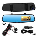 1080P Rearview Mirror Car Dual Dash Cam Camera Front Video Recorder Rear I6D7