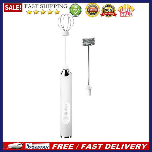Automatic Milk Drink Coffee Whisk Mixer Electric Egg Beater Frother Kitchen Tool