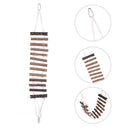 Wood Parrot Bridge, Cage Hammock Swing, Bird Toys for Parakeet Budgie Cocka