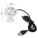 1W Mini Waterproof Aquarium LED Spotlight Fish Tank Submersible Lamp (White