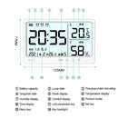 LCD Display Hygrometer Alarm Clock Electronic Clock Quartz Home Decor
