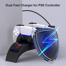 Dual Game Controller Charger for PS5 Gampad Joypad LED Power Charging Dock Newly