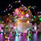 2xSolar String Lights Waterproof Copper Wire Fairy Lamp (Multicolor 200LED)