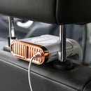 5V USB Car Seat Back Cooling Fan 3-Speed Silent Front Seat Headrest Pole Fan
