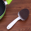 3 in 1 Replaceable Brush Heads ?Emery Sponge Cleaning Brush Kitchen Cleaner