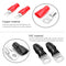 10pcs Car Audio Power Ground Wire Ring Terminals 4 AWG Gauge M8 Connectors Newly