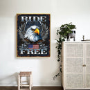 Retro Animal Poster Oil Paint By Numbers Kits Canvas DIY Home Decoration Gift
