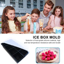 Silicone Ice Cube Trays for Freezer 8 Cells Ice Molds for Drinks (w/ Lid) Newly